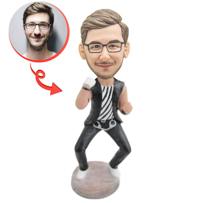 Custom Boxing Bobblehead - Personalized Fighter Figurine for Sports Fans, Gifts & Collectibles - Perfect for Home Decor, Office Display & Boxing Enthusiasts