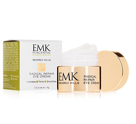 EMK Placental Radical Repair Eye Cream - Anti-Aging, Dark Circle & Puffiness Treatment - Hydrating & Firming Under Eye Cream for Women & Men - Perfect for Night & Day Use