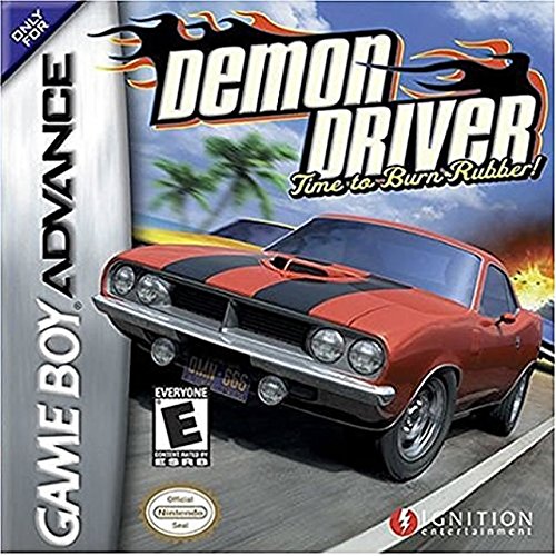 Demon Driver GBA - Retro Handheld Game Console with 400+ Classic Games, Portable Gaming Device for Kids & Adults - Perfect for Travel, Commuting & Nostalgic Gaming Fun