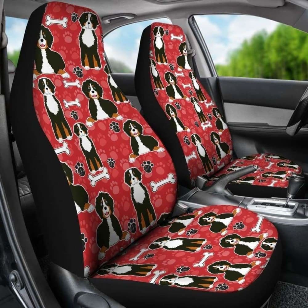 Bernese Mountain Dog Car Seat Covers for Dogs - Waterproof & Non-Slip Pet Seat Protector - Perfect for SUVs, Trucks, and Cars - Keep Your Vehicle Clean from Dog Hair, Mud, and Scratches (Fits 2006 Models)
