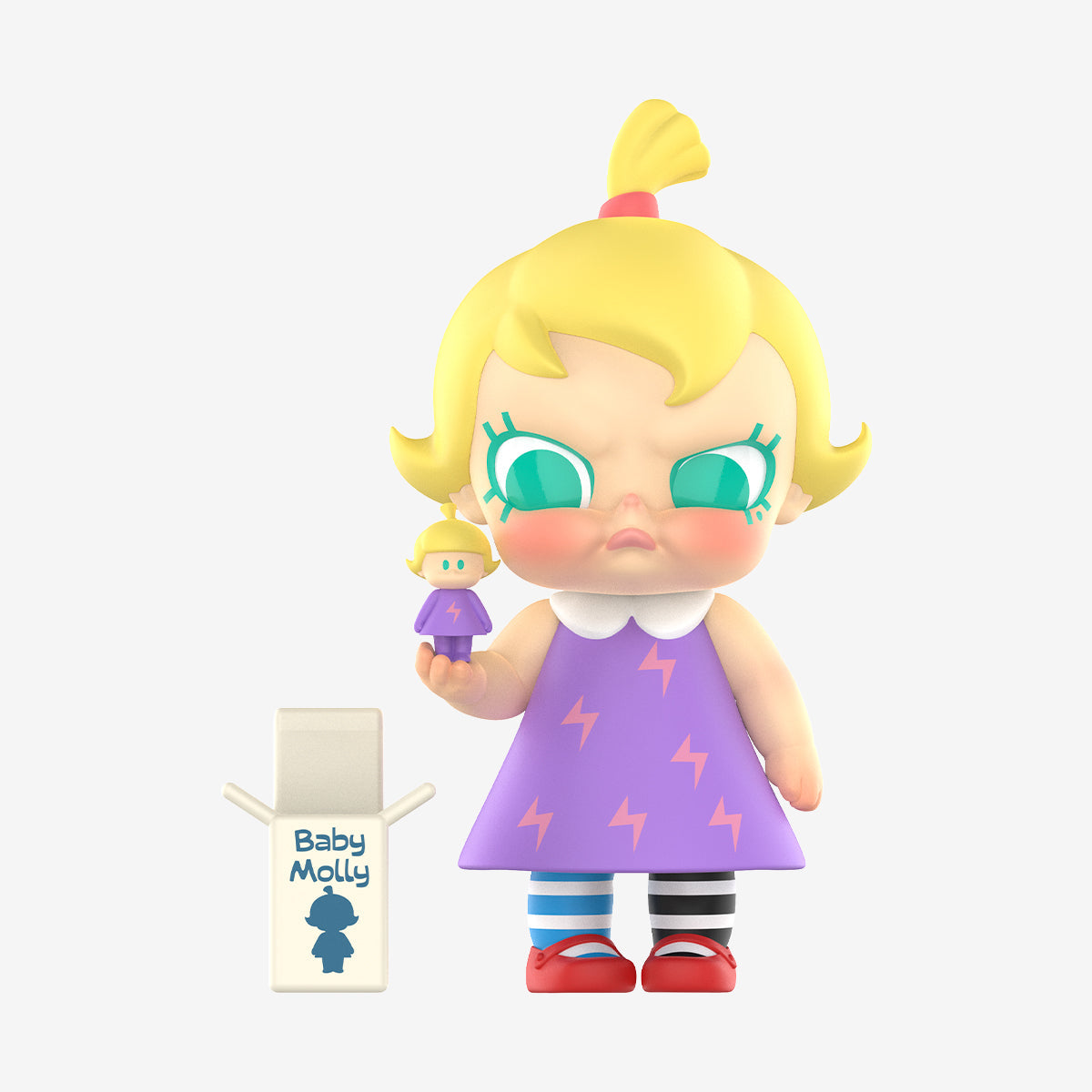 Baby Molly When I Was Three Series Collectible Figures - 12 Piece Set for Display, Gift Giving, and Kids' Room Decor