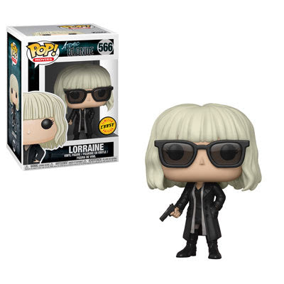 Atomic Blonde Pop! Vinyl Figure - Lorraine with Gun (Chase) [566] - Funko Collectible for Movie Fans & Action Figure Collectors - Perfect for Display, Gifts, and Pop Culture Decor