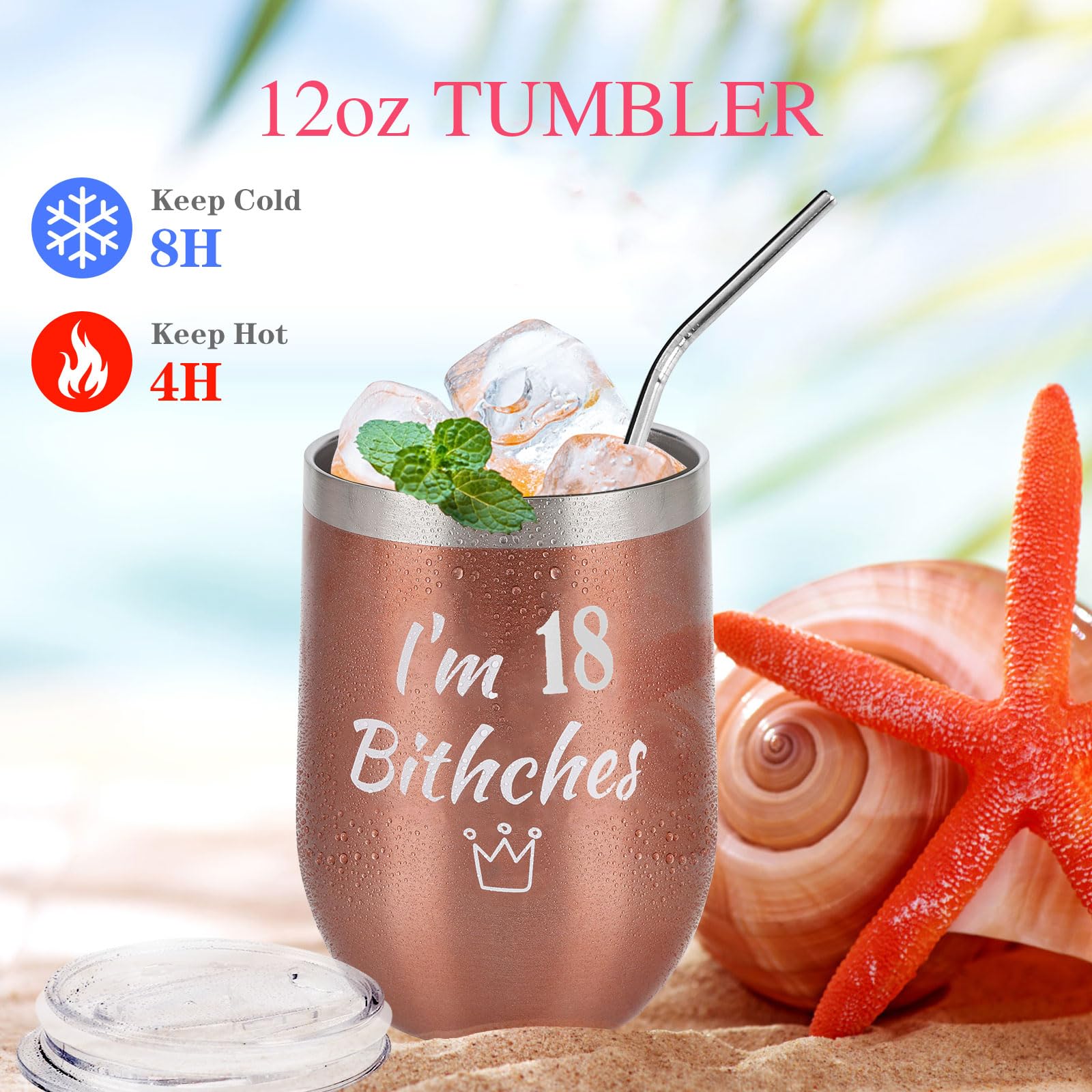 **18th Birthday Gift Ideas for Girls - Unique Gift Basket Set for Daughter, Sister, Bestie | Perfect for Celebrations, Graduation, or Special Occasions**
