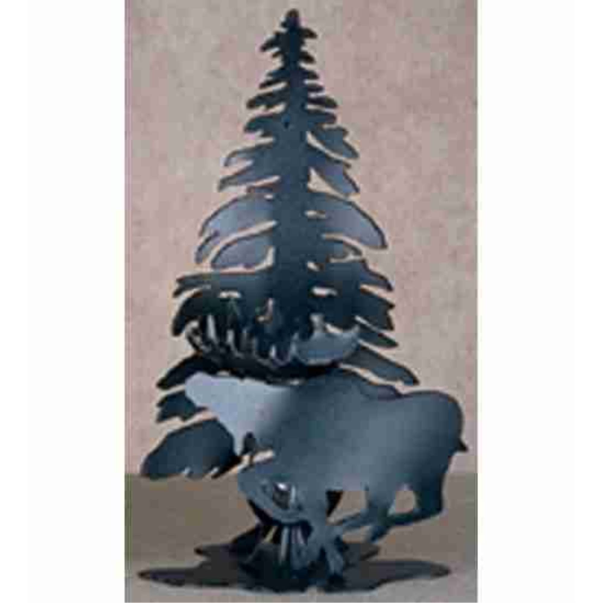Blue Moose on The Loose Oil Lamp - Rustic Home Decor for Cabin, Lodge & Outdoor Camping