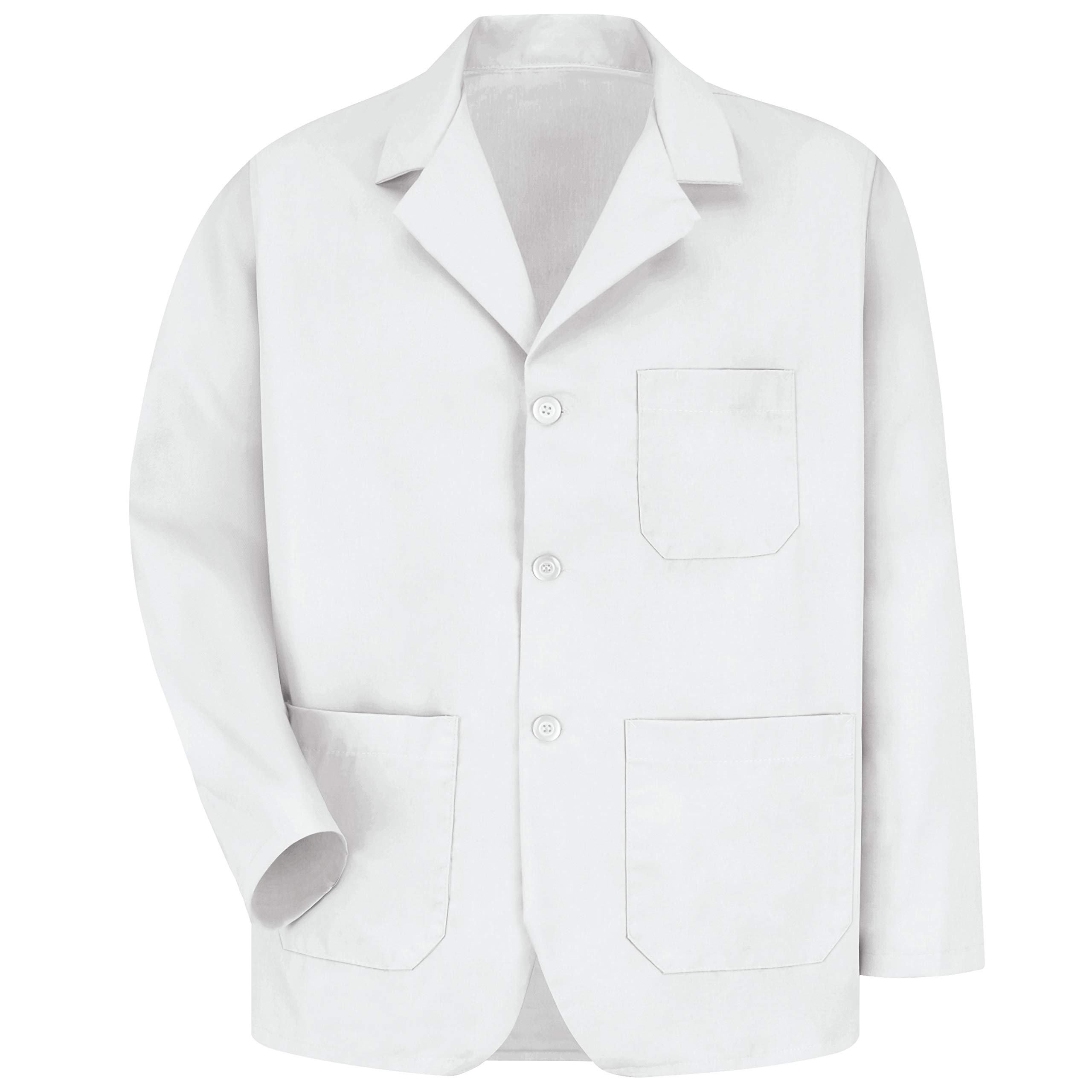 Red Kap Men's Professional Lapel Counter Coat - Durable Work Jacket for Baristas, Waiters & Retail Staff - Perfect for Restaurants, Cafes & Customer Service Jobs