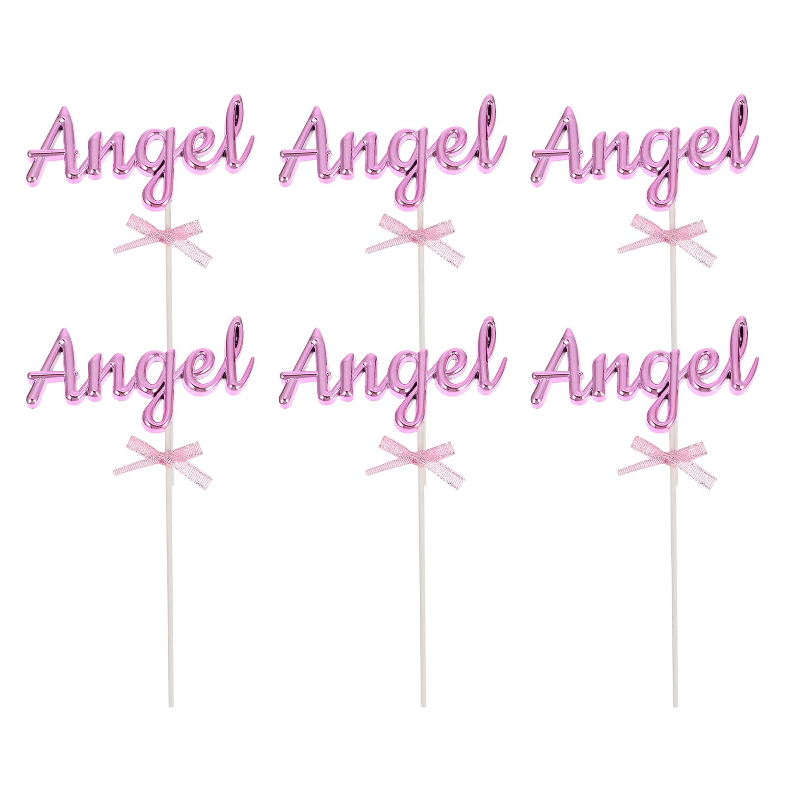 PartyKingdom Elegant Cupcake Toppers - Happy Birthday Cake Decorations for DIY Baking, Wedding & Baby Shower Parties - Perfect for Birthday Cakes, Cupcakes and Special Events