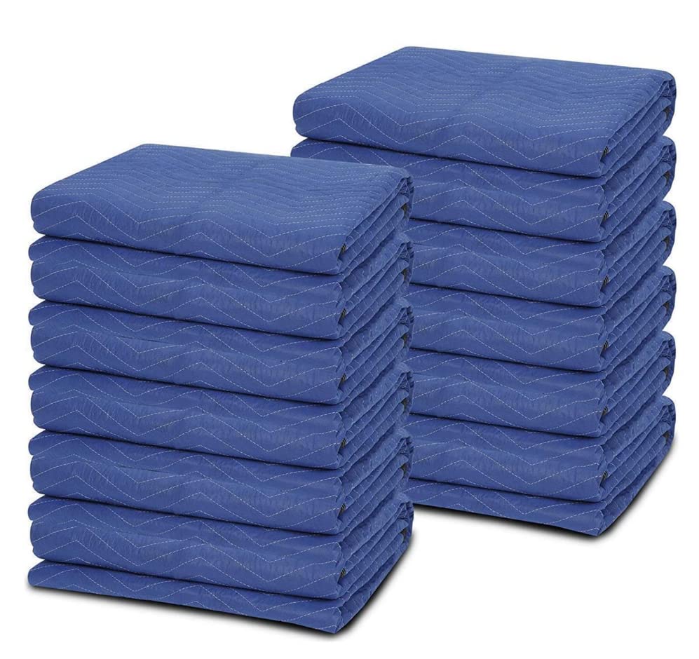 12 Pack Heavy Duty Moving Blankets 80