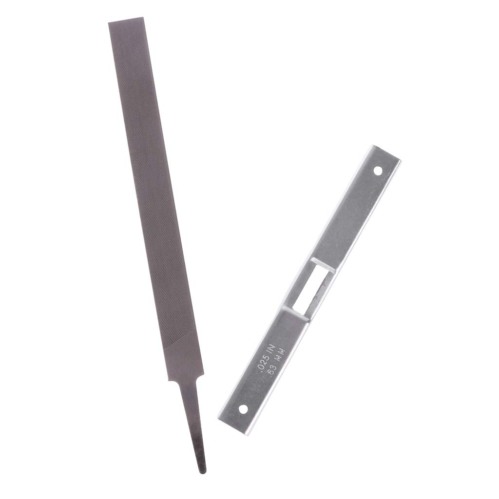 Chainsaw File Sharpening Tool - Professional Depth Gauge Flat File for Lawn Mower Blades | Perfect for Chainsaw Maintenance & Garden Tool Sharpening