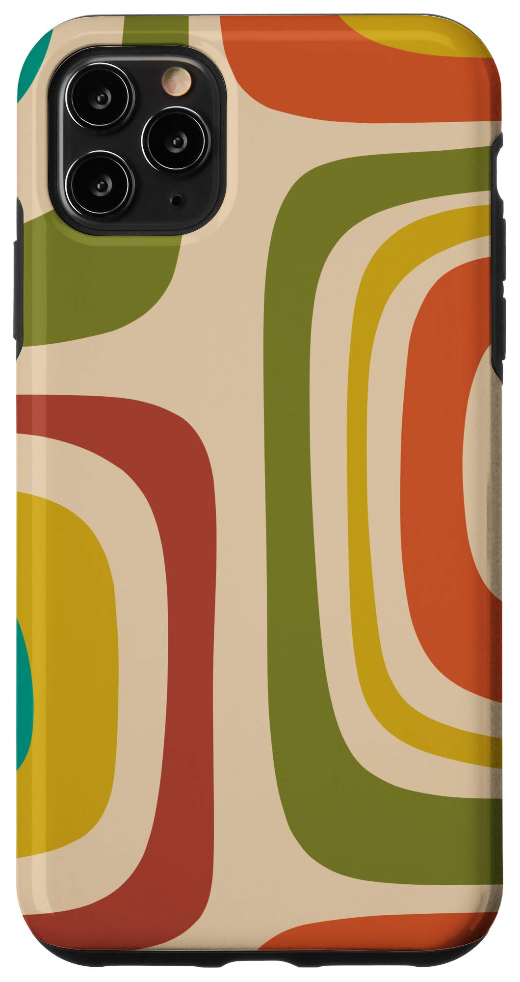 iPhone 11 Pro Max Case - Vintage 60s Retro Design, Slim Protective Cover for iPhone 11 Pro Max (6.5 Inch) - Perfect for Daily Use, Travel & Style Statement
