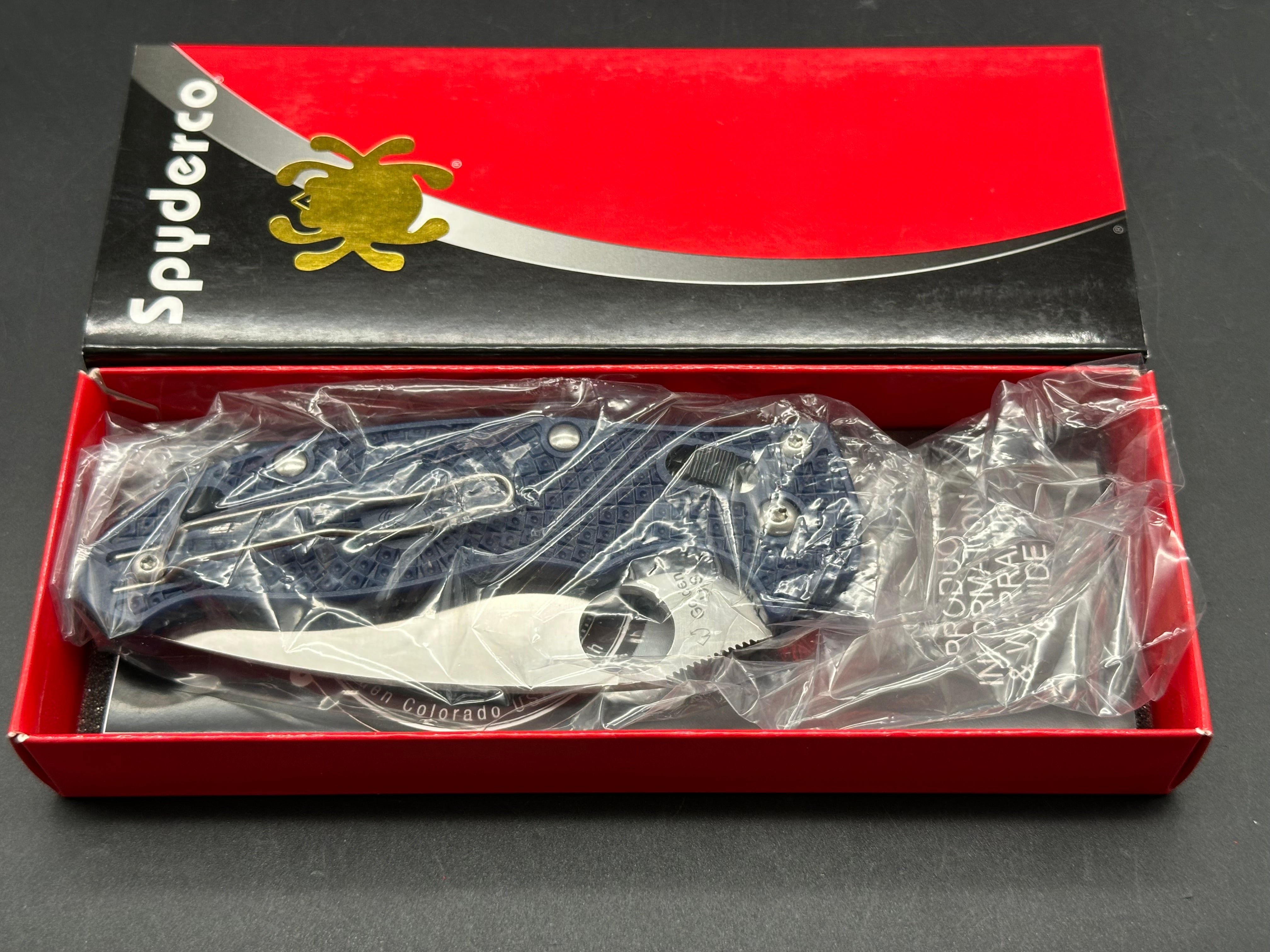 Spyderco Manix 2 Lightweight Folding Knife - 3.37