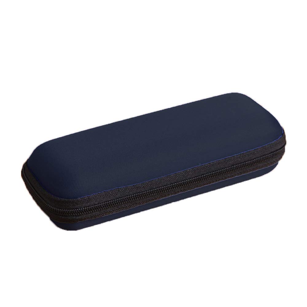Zipper Glasses Storage Box - Portable Eyeglass Case for Men & Women - Fits Eyeglasses & Sunglasses (15x35cm) - Perfect for Travel, Office & Home Organization