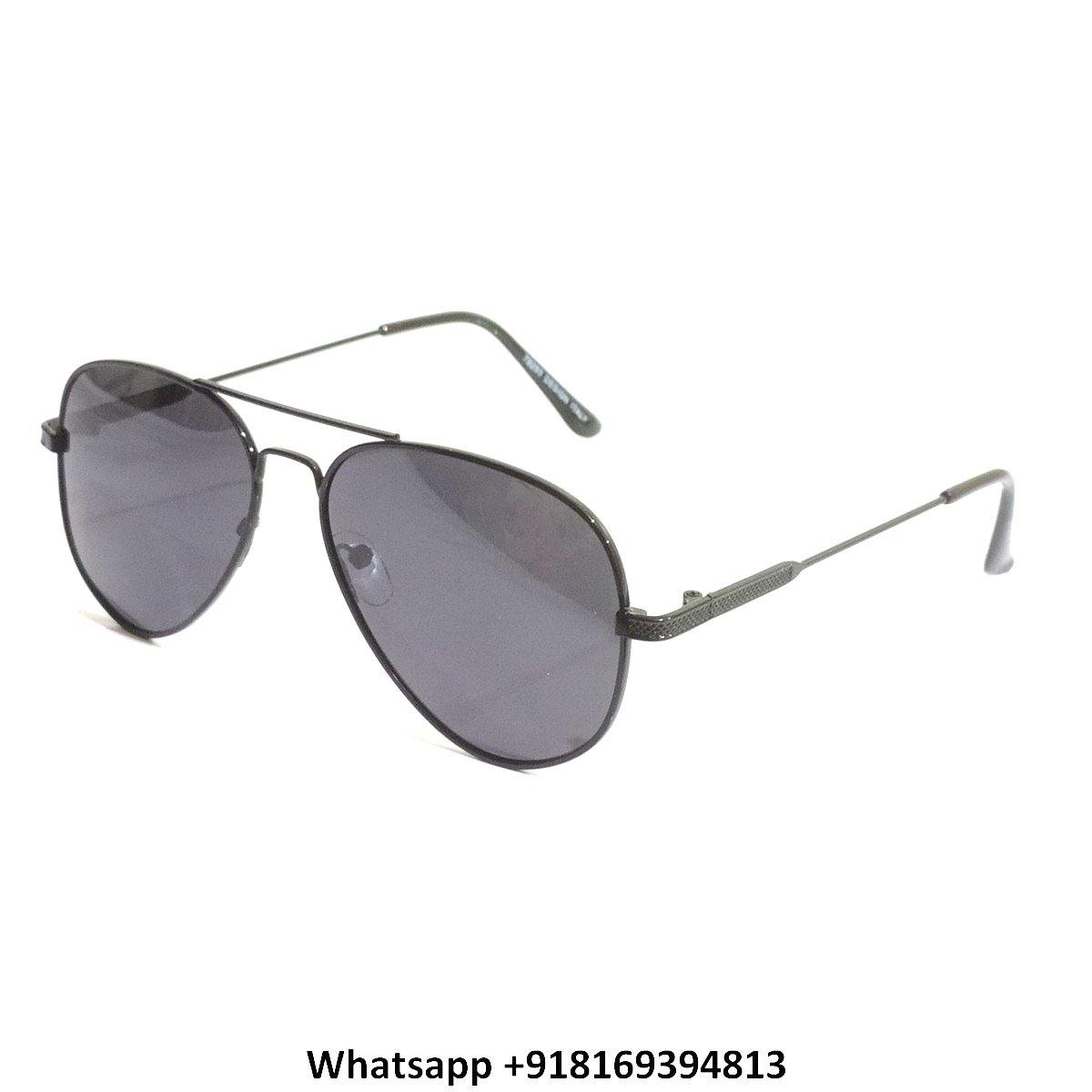 Pilot Polarized Sunglasses for Men & Women 79293BK - UV Protection, Anti-Glare, Lightweight & Stylish - Perfect for Driving, Fishing, Hiking & Outdoor Activities
