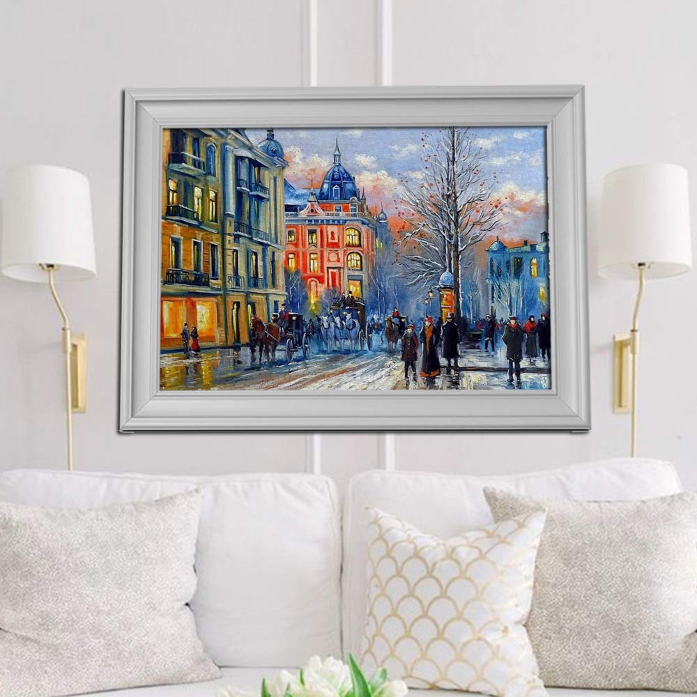 Vantaso 1000-Piece Jigsaw Puzzle for Adults & Kids Ages 10+ - Old City Kiev Landscape Puzzle - Family Game Night & Educational Activity