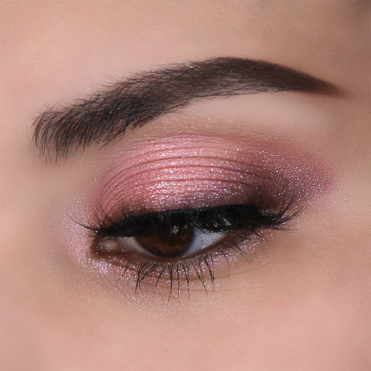 12 Rose Chroma Light Shadow Eyeshadow Palette - Long Lasting Highly Pigmented Makeup for Day & Night Looks - Perfect for Parties, Weddings & Special Occasions