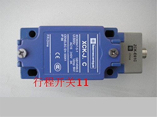 XCKL106H7 Limit Switch - 1NC+1NO Snap Action with Cat's Whisker - 1/2 NPT Thread - Heavy Duty Industrial Use for Machinery & Automation Control