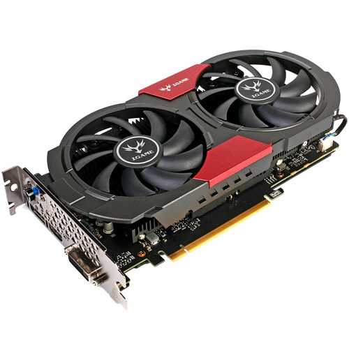 iGame GTX1050Ti U 4GB GDDR5 Gaming Graphics Card - 1379-1493MHz Core Clock, 7000MHz Memory, 128-bit - Perfect for PC Gaming, eSports & Video Editing