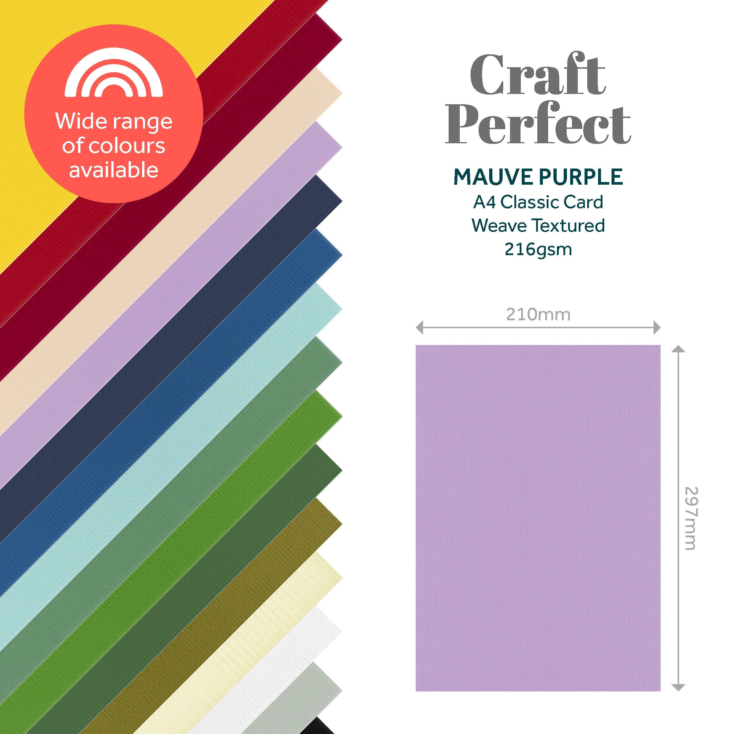 10-Pack Classic Mauve Purple A4 Envelopes (9052E10) - Perfect for Invitations, Greeting Cards & Business Correspondence
