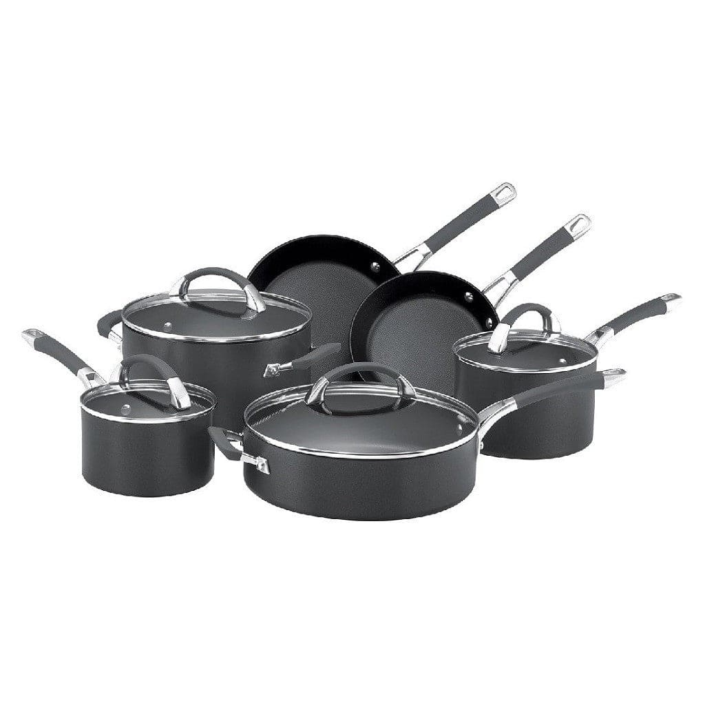 Anolon Endurance+ 6-Piece Nonstick Cookware Set - Pots and Pans for Frying, Boiling & Sauteing - Perfect for Home Cooking & Professional Kitchens