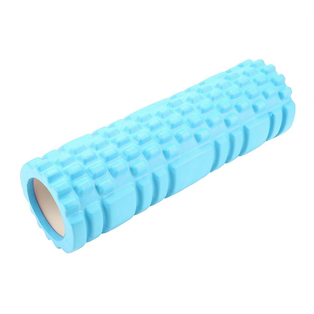 Foam Roller for Yoga & Fitness - Mini Hollow Deep Tissue Massage Roller for Physical Therapy, Myofascial Release, Muscle Recovery & Workout (Blue) | Perfect for Home Gym, Post-Workout Recovery & Physical Therapy Sessions