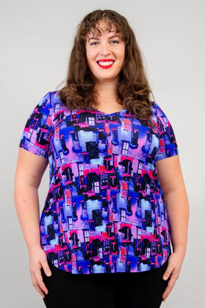 Victoria Jackie S/S Bamboo Top - Breathable & Comfortable Women's Summer Blouse for Casual Wear & Outdoor Activities
