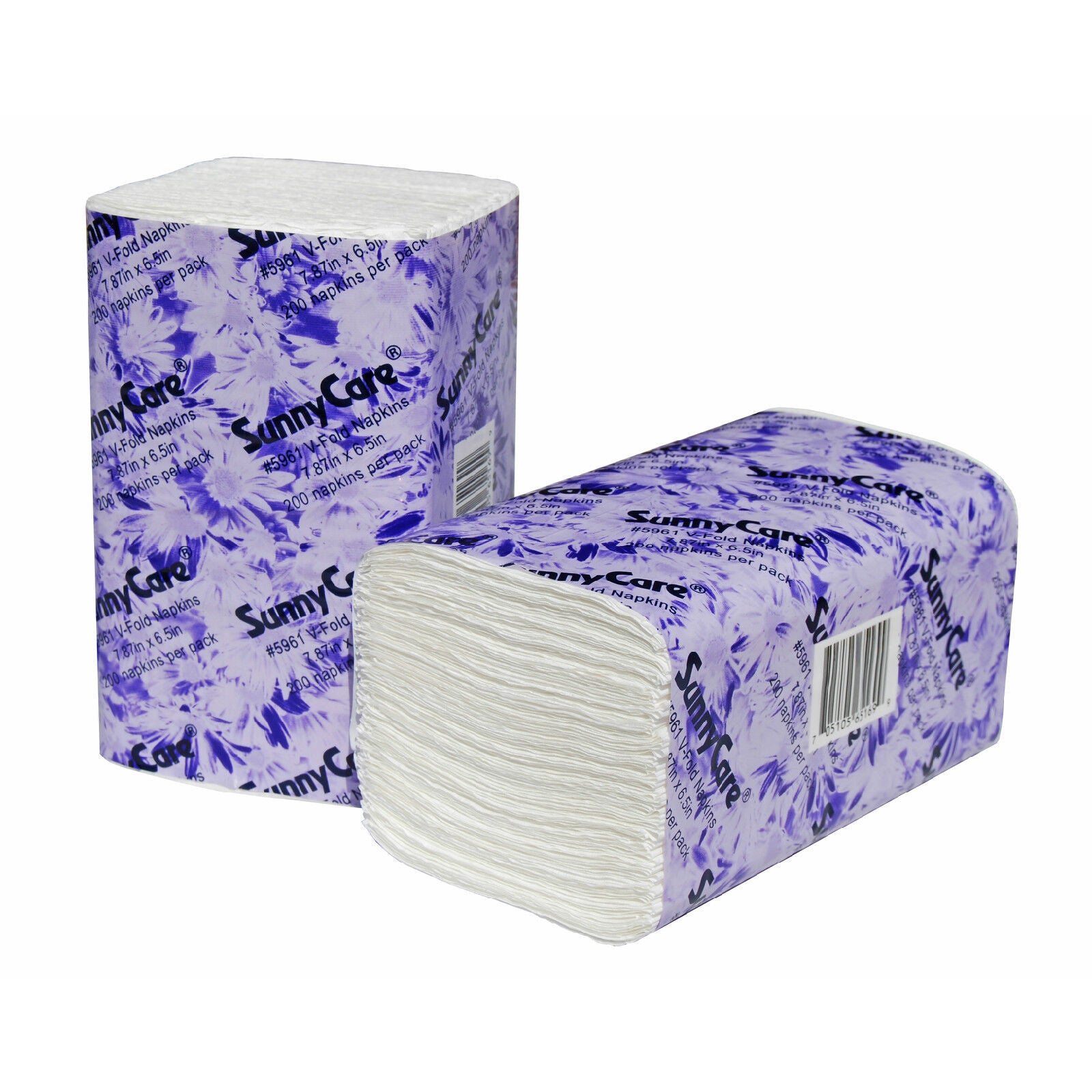Premium White Tabletop Napkins - 250 Pack (4 Packs of 62) - Ideal for Restaurants, Weddings & Elegant Dinner Parties