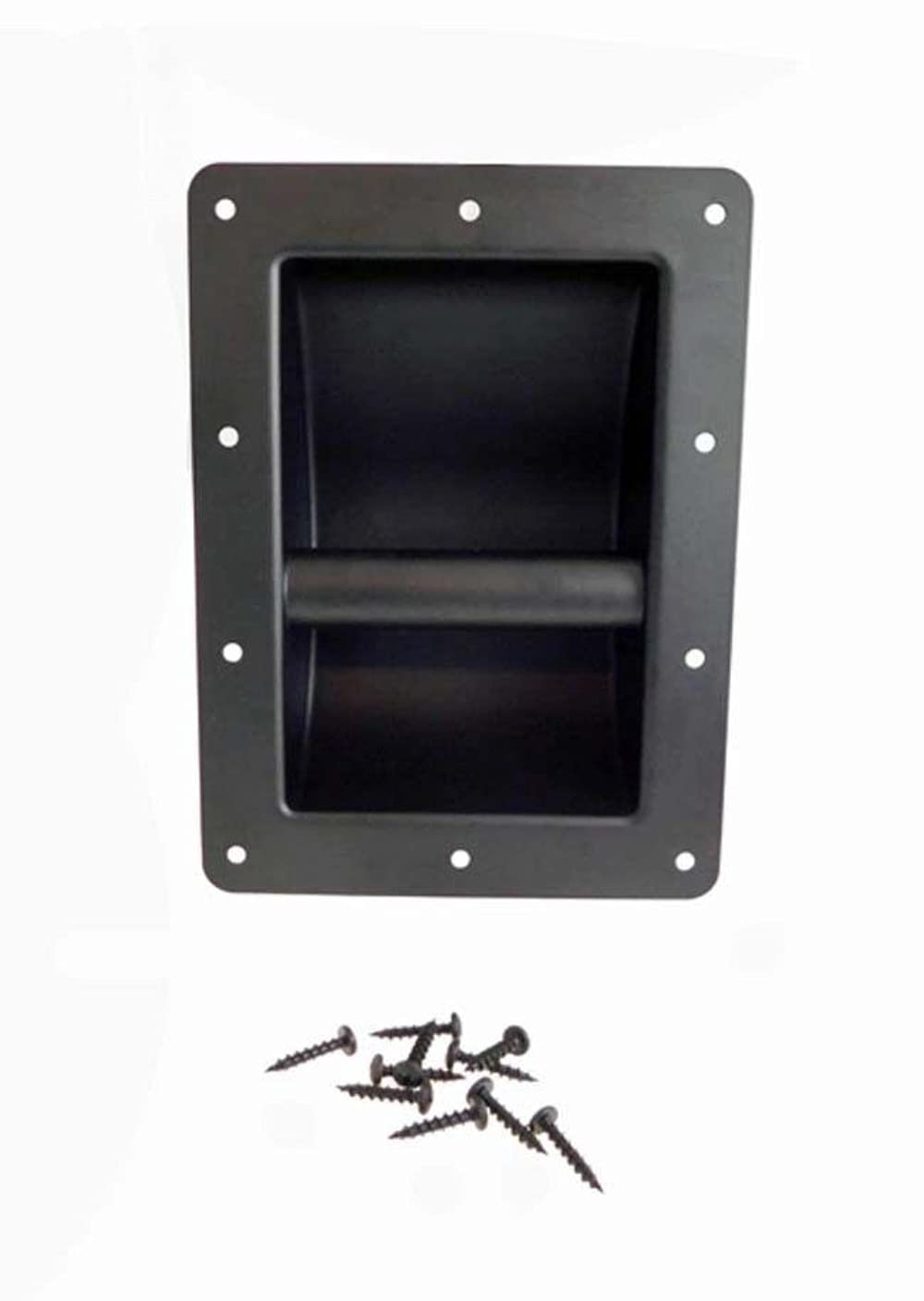 Penn Elcom H1105 Steel Bar Handle with Screws for PA Monitor Speaker Cabinet - Heavy Duty Metal Grip for Pro Audio Equipment & Studio Racks