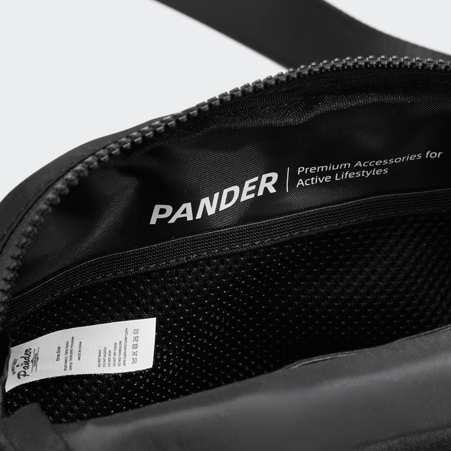 Pander Large 2L Waterproof Belt Bag - Adjustable Waist Pack Fanny Purse for Women & Men - Perfect for Travel, Hiking, Running & Everyday Use