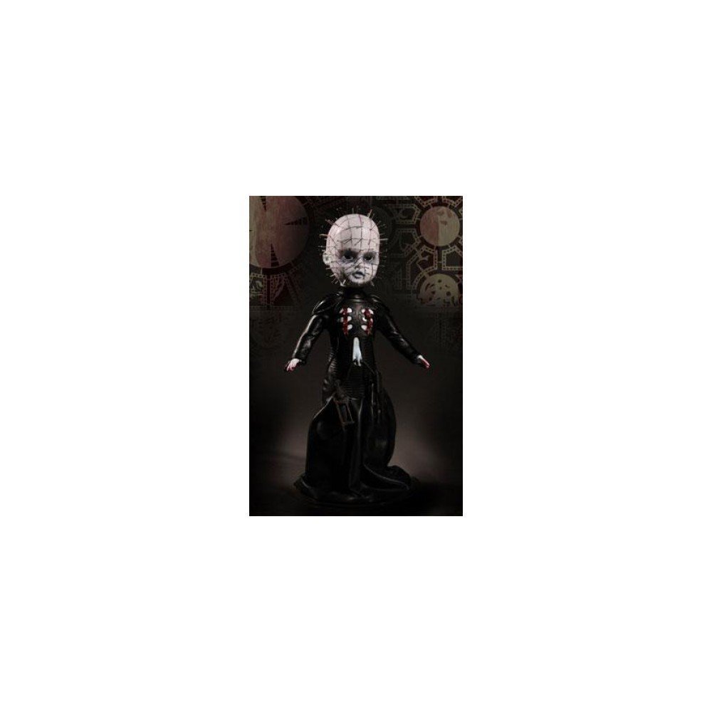 Hellraiser UT-94650 Living Dead Dolls Presents III Pinhead Action Figure - Collectible Horror Movie Character for Fans & Halloween Decor