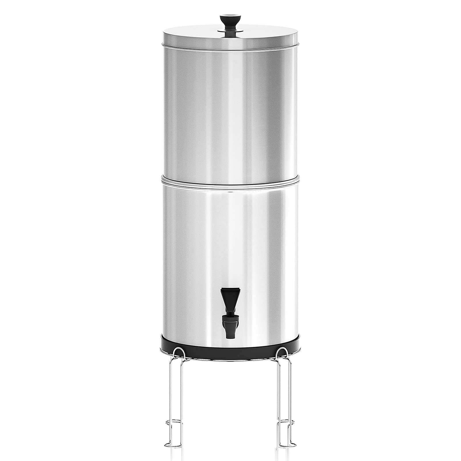 Gravity Water Filter System - Portable Water Filtration Bucket for Home, Outdoor, Camping & Emergency Use | Purifies Water for Drinking, Survival Kits & Natural Disasters