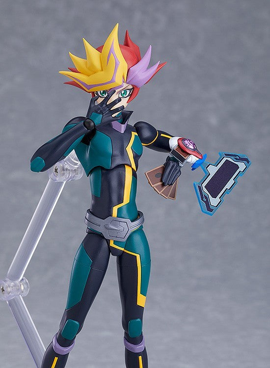 Yu-Gi-Oh! VRAINS Playmaker Action Figure #430 by Figma - Collectible Anime Character Model for Display & Gaming Scenes