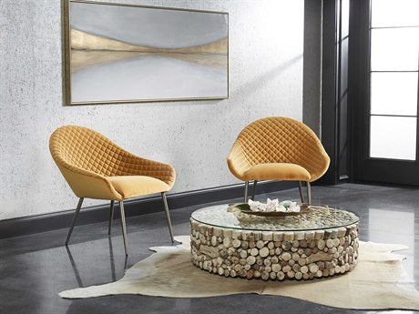 Modern Bickford Coffee Table - Solid Wood Living Room Furniture for Small Spaces - Perfect for Home, Office, and Lounge Decor