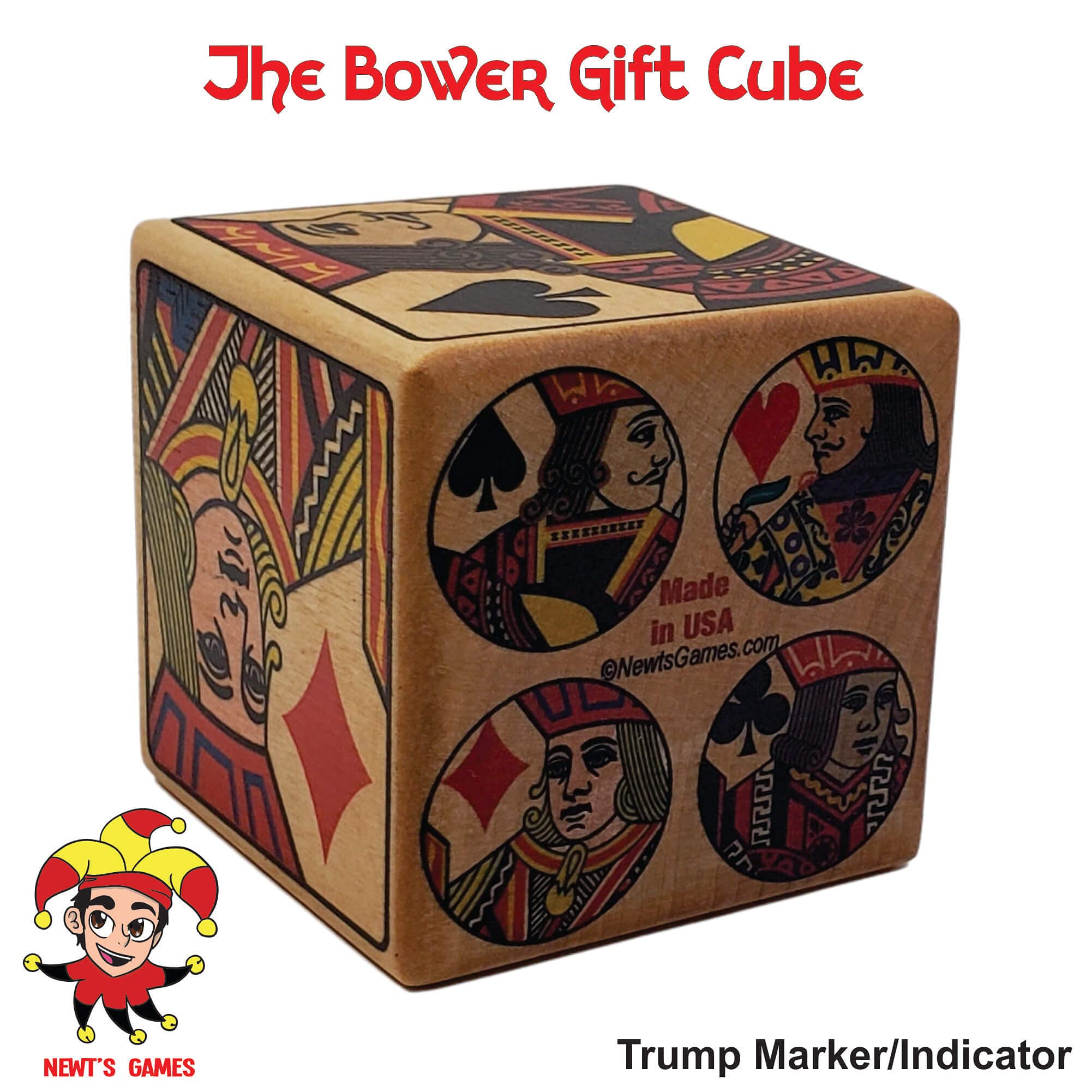 Premium Bowers Deluxe Trump Marker & Indicator for Playing Cards - Perfect Gift for Card Players, Poker Nights & Magic Tricks