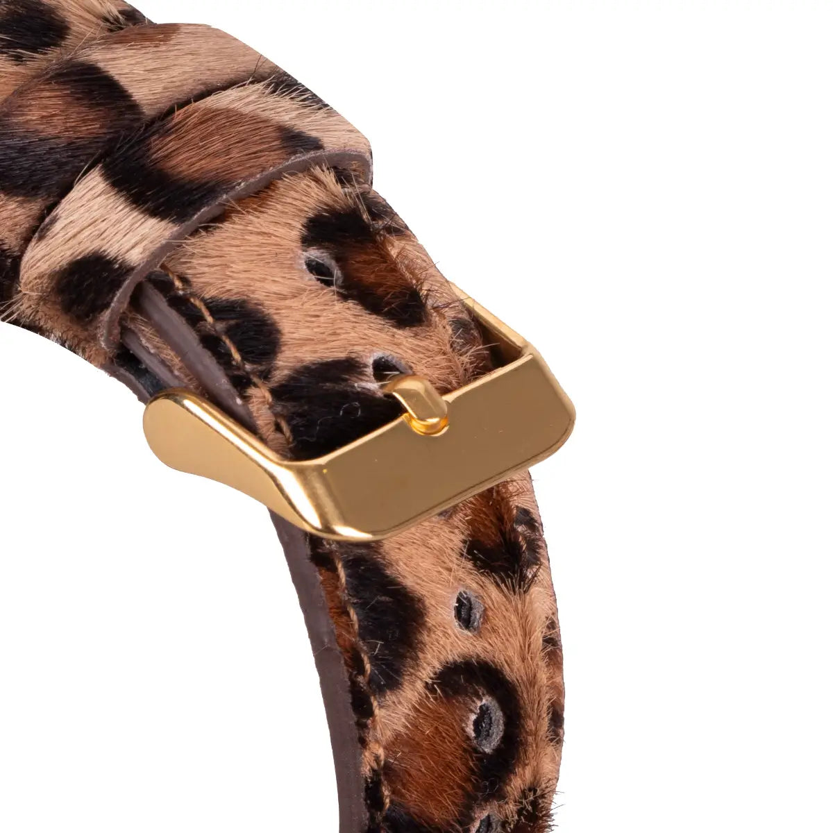 Stylish Faux Leopard Print Leather Apple Watch Band - Perfect for Fashion Accessories & Everyday Wear