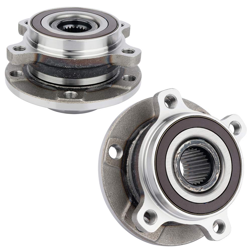 Jeep Cherokee Front Wheel Hub and Bearing Assembly (2-Pack) - Compatible with 2014-2017 Models, Replaces 513349, ABS Included - Perfect for Off-Roading, Daily Commuting & Vehicle Maintenance
