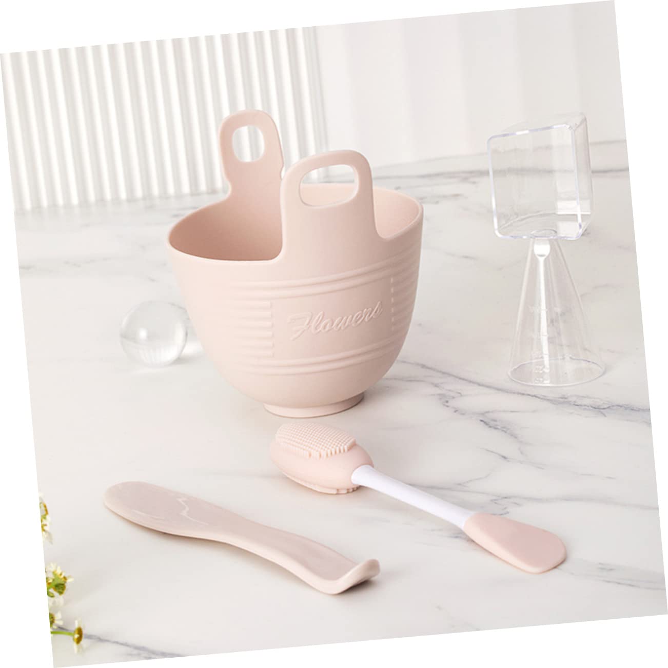 FOMIYES Silicone Mask Mixing Bowl Set - Professional Facial Mask Mixing Tool for DIY Spa, Skincare & Beauty at Home | Perfect for Facials, Clay Masks & Skincare Treatments
