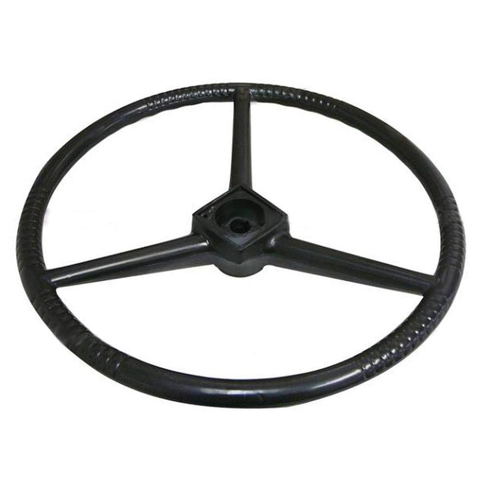 RAParts 232033 Black Steering Wheel Replacement for Allis Chalmers D10 D12 D14 D15 D17 D19 D21 I600 Tractors - Durable Farm Equipment Accessory for Smooth Operation