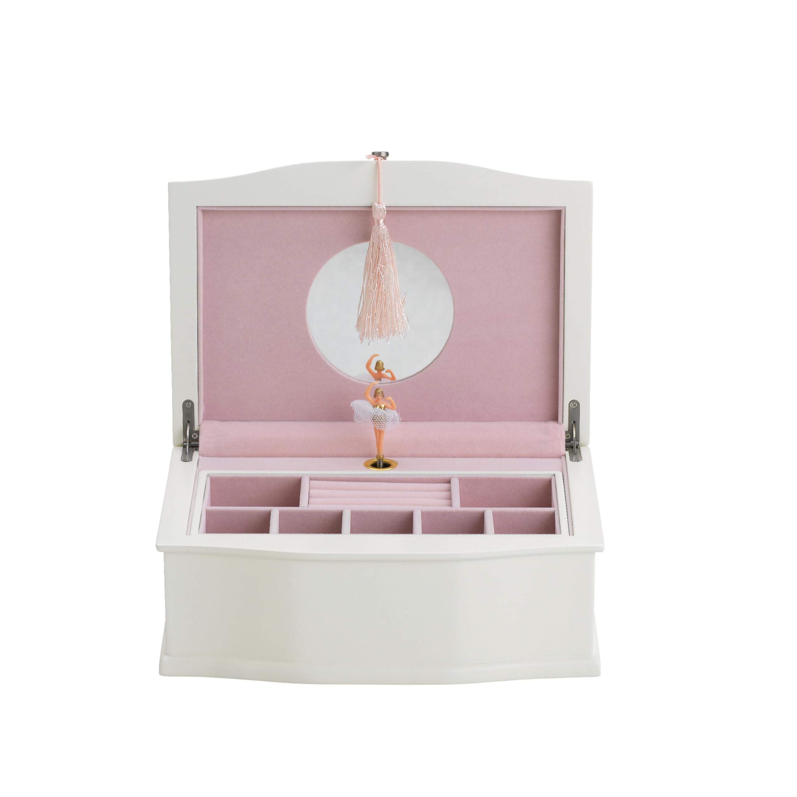 Reed and Barton M565Ap Ballerina Musical Jewelry Box - Elegant Jewelry Storage with Music for Girls & Women | Perfect Gift for Birthdays, Anniversaries & Special Occasions