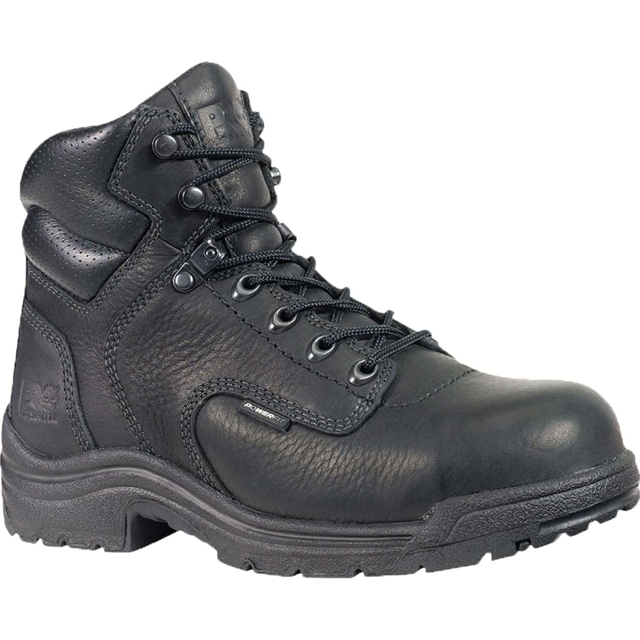 Timberland PRO Women's TiTAN 6 Inch Alloy Safety Toe Work Boots - Waterproof Steel Toe Industrial Shoes for Construction, Warehouse & Outdoor Work