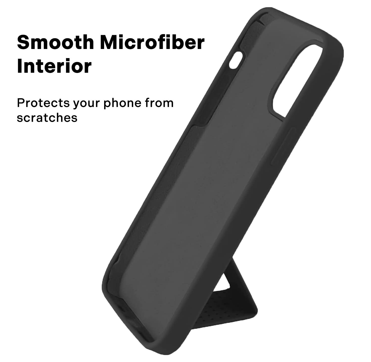 Phone Loops - Premium Silicone iPhone 14 Case with Foldable Kickstand & Grip Strap Holder | Shockproof Protective Cover with Stand for Hands-Free Viewing, Perfect for Workouts, Travel & Daily Use