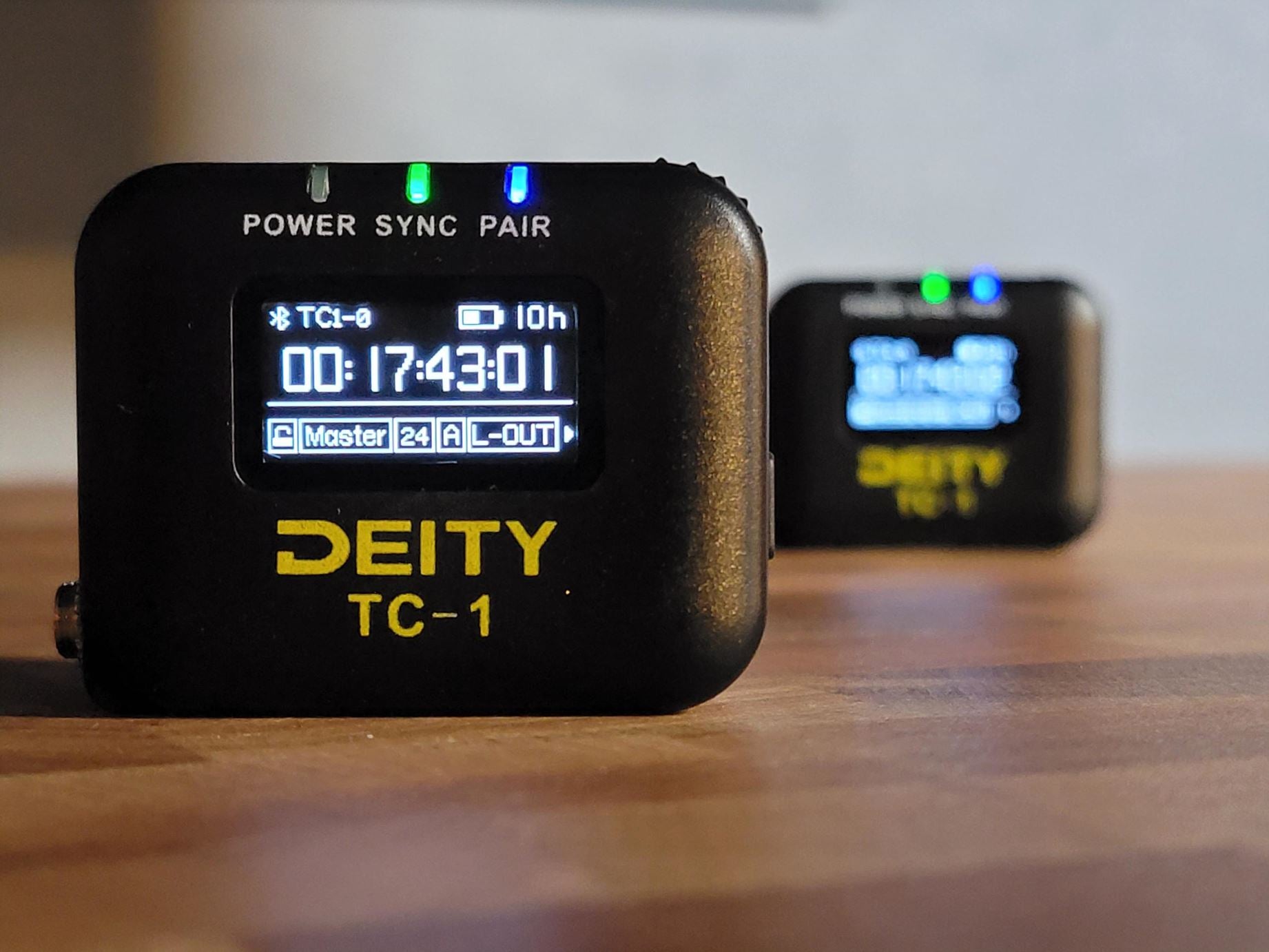 Deity Microphones TC-1 Wireless Timecode Box Generator - Single Unit for Film & Video Production | Perfect for On-Set Sync, Multi-Camera Shoots & Broadcast Applications