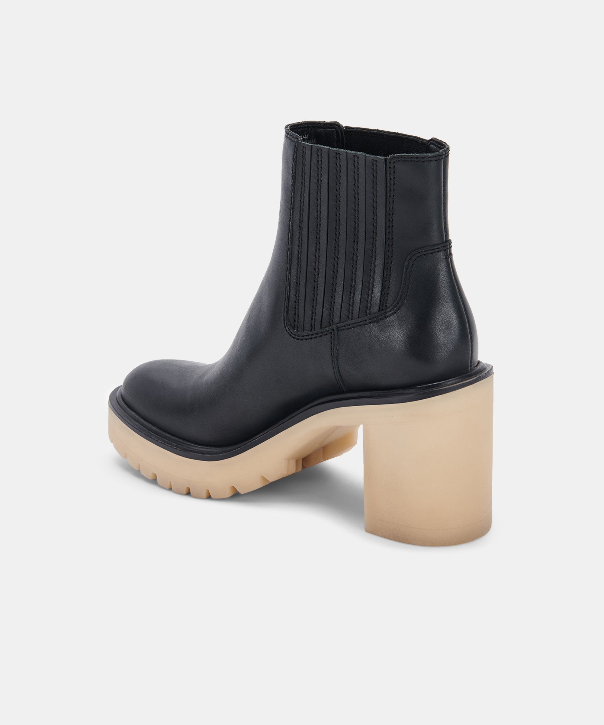 **Re:vita Caster H2O Black Leather Booties for Women - Waterproof & Stylish for Outdoor Adventures, Hiking, and Casual Wear**