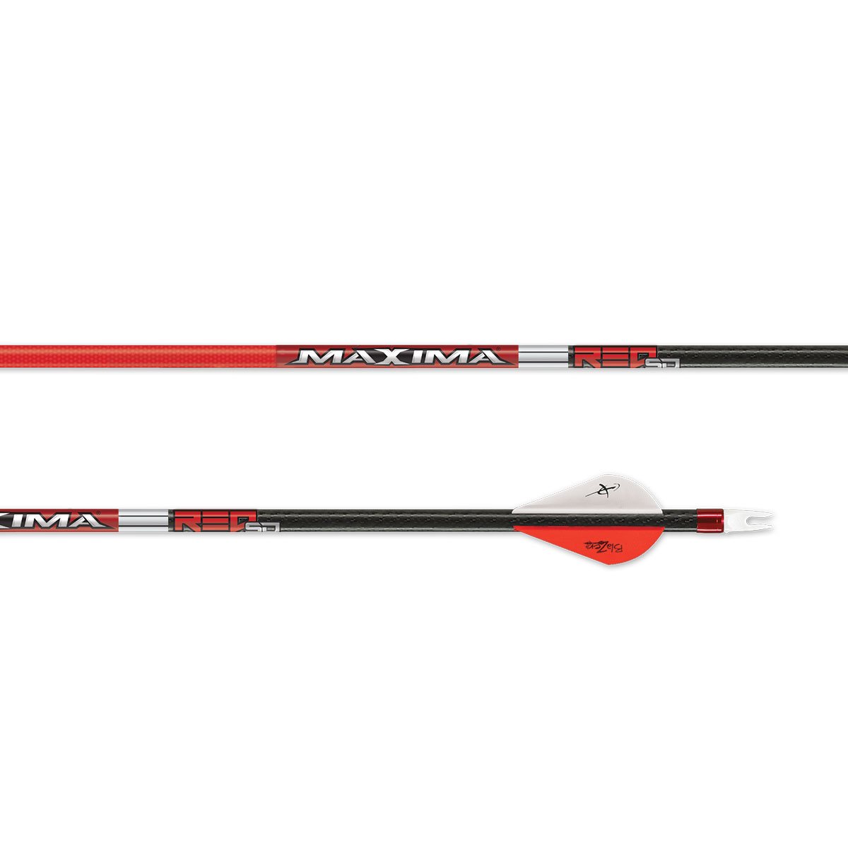 Carbon Express Maxima Red SD Carbon Arrow - High Performance Hunting Arrows for Bowfishing & Target Practice | Durable, Precision Shooting for Outdoor Adventures