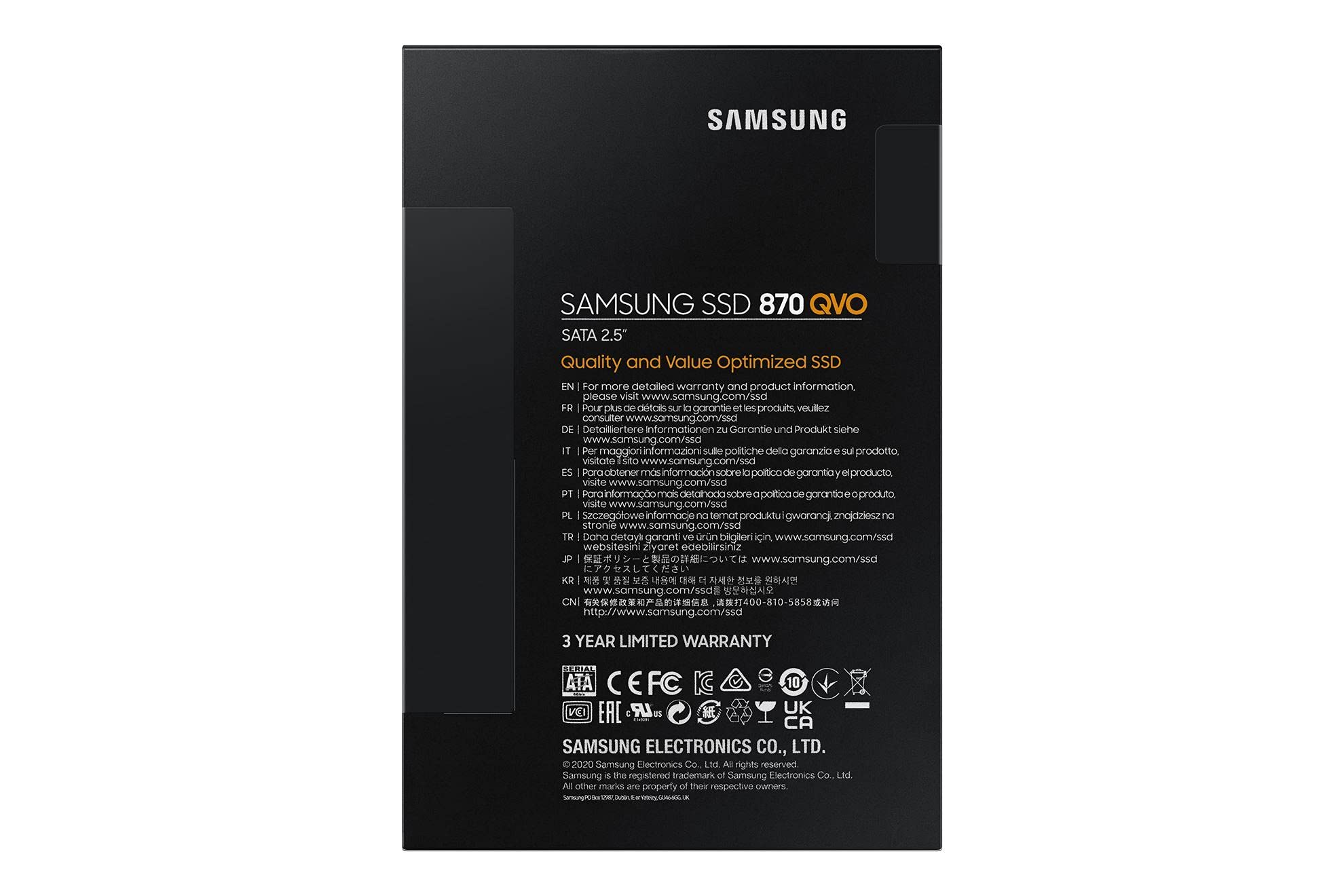 Samsung 870 QVO 8TB SATA III 2.5