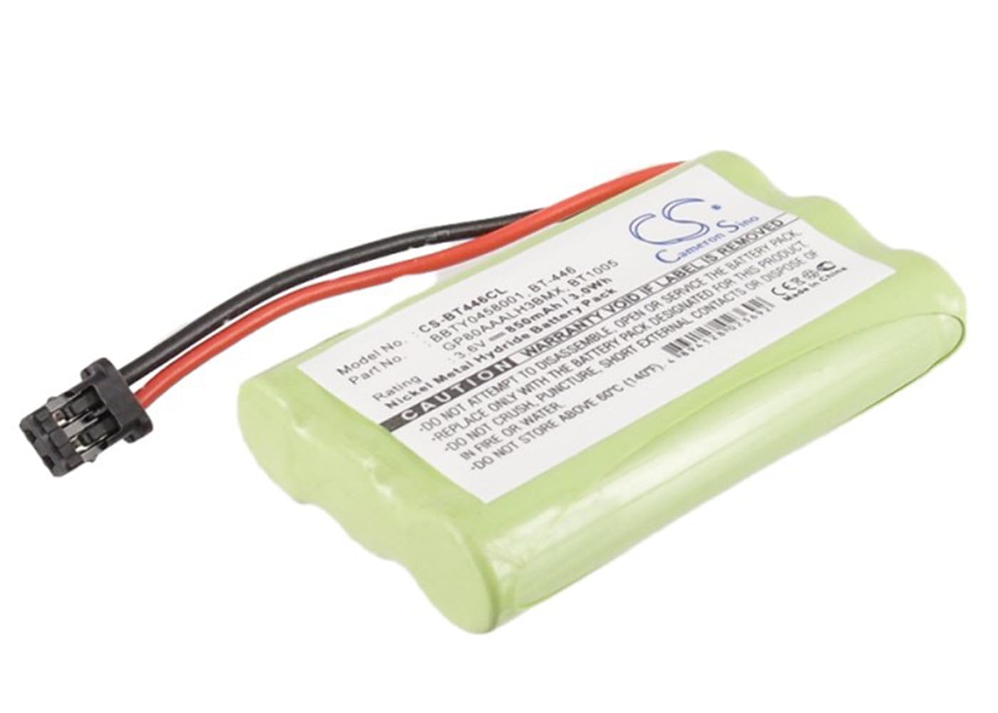 VINTRONS Replacement Battery for Radio Shack 43-3580 & 43-3581 - 800mAh NiMH Rechargeable Battery Pack - Perfect for Cordless Phones, Walkie Talkies, and Emergency Radios