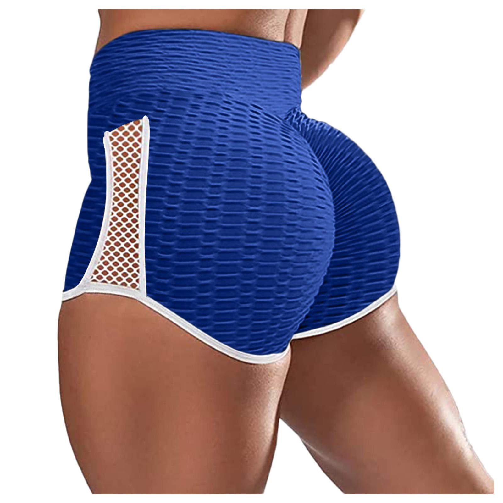 Women's Scrunch Butt Lifting Gym Shorts - High Waist Yoga Workout Shorts for Running & Fitness