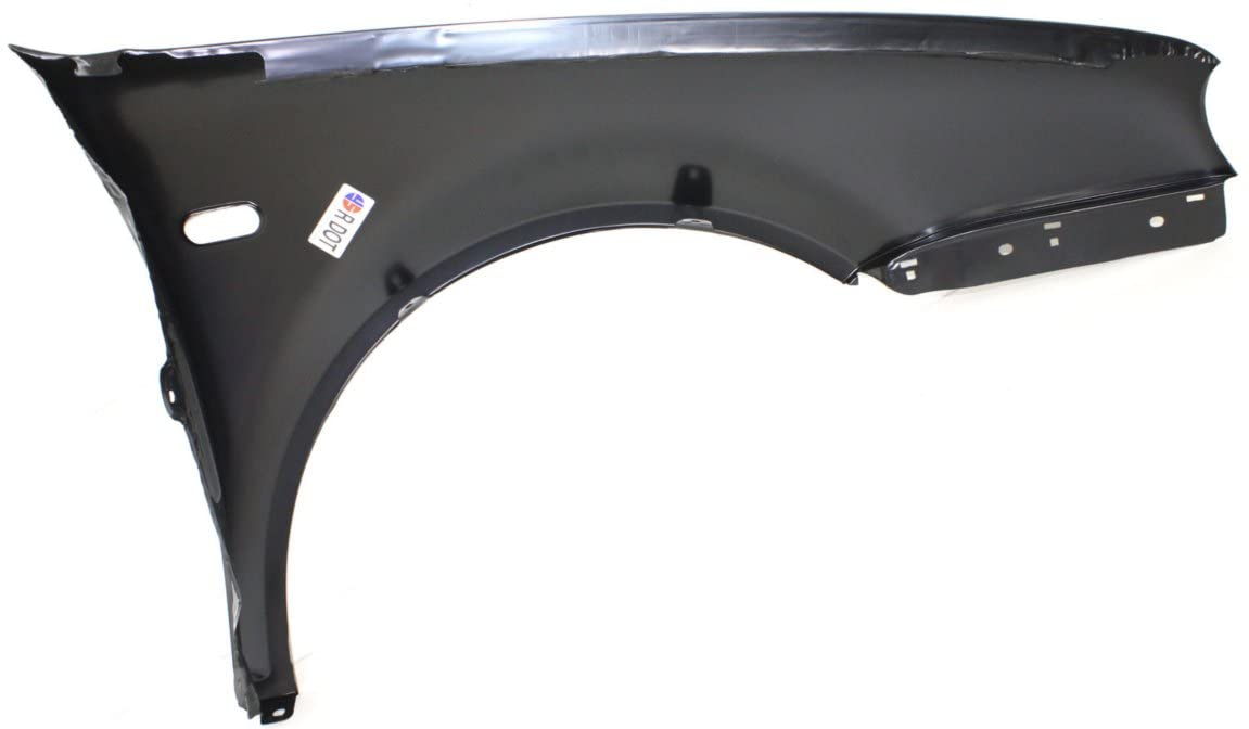 Fender Replacement for 1999-2006 Volkswagen Golf & 2006-2007 GTI - Front Driver Side Primed Steel Body Panel | Perfect for Auto Repair & Restoration Projects