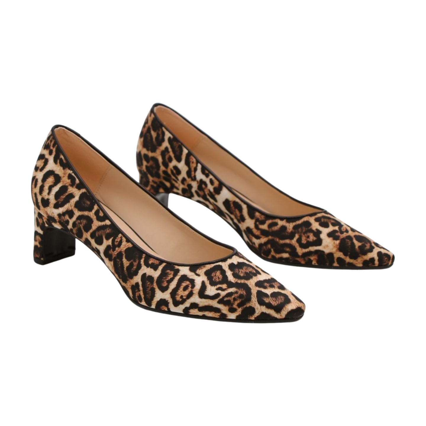MARIAN Women's Leopard Print Court Shoes - Stylish Pointed Toe Pumps for Work, Office & Evening Events