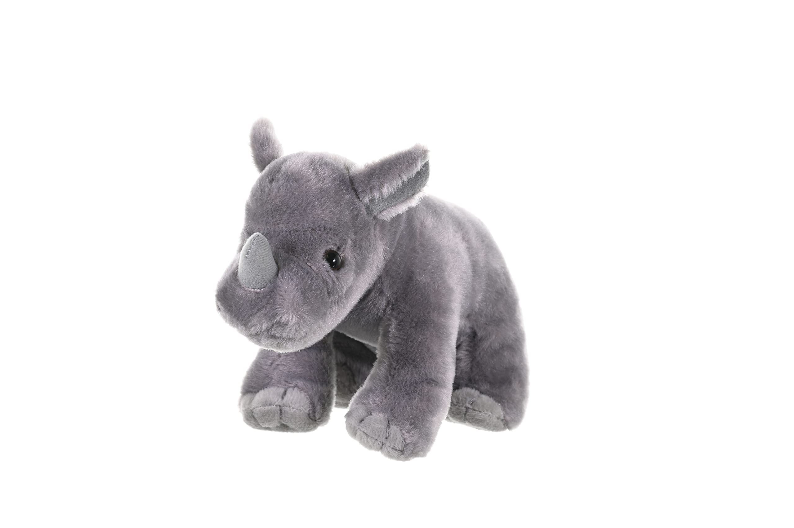 Wild Republic 8 Inch Rhino Baby Plush Stuffed Animal - Soft Cuddlekins Plush Toy for Kids | Perfect Gift for Birthdays, Nursery Decor & Cuddling Companion