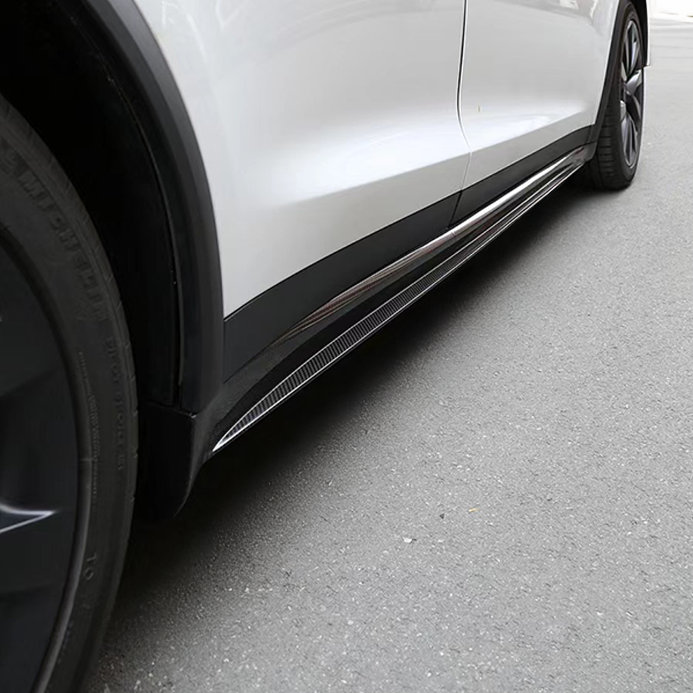 Carbon Fiber Side Skirts for Tesla Model X 2021-2023 | Aero Performance Body Kit | Matte or Gloss Finish | Lightweight & Durable | Perfect for Car Enthusiasts & Performance Upgrades