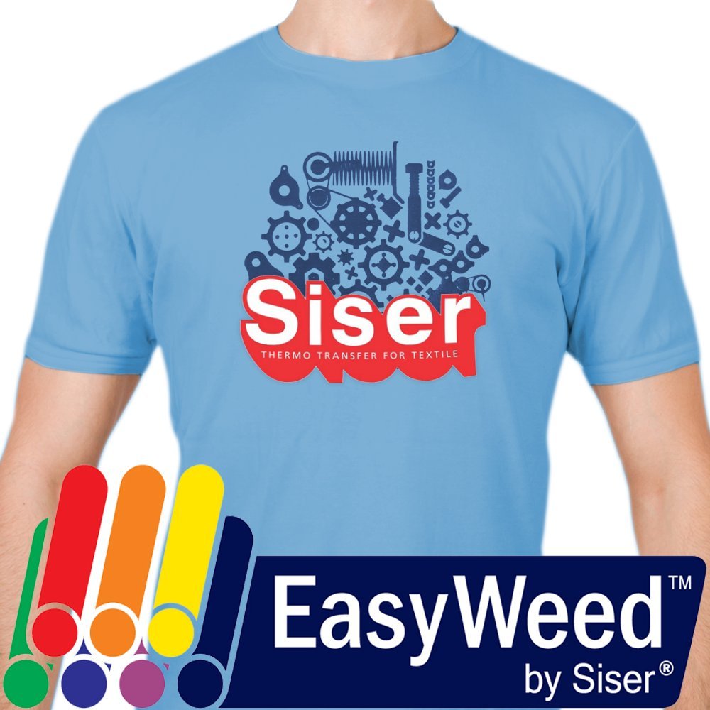 SISER EasyWeed HTV Heat Transfer Vinyl for T-Shirts - 12